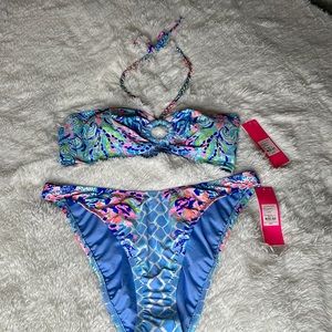 Lilly Pulitzer hidden treasure bikini set